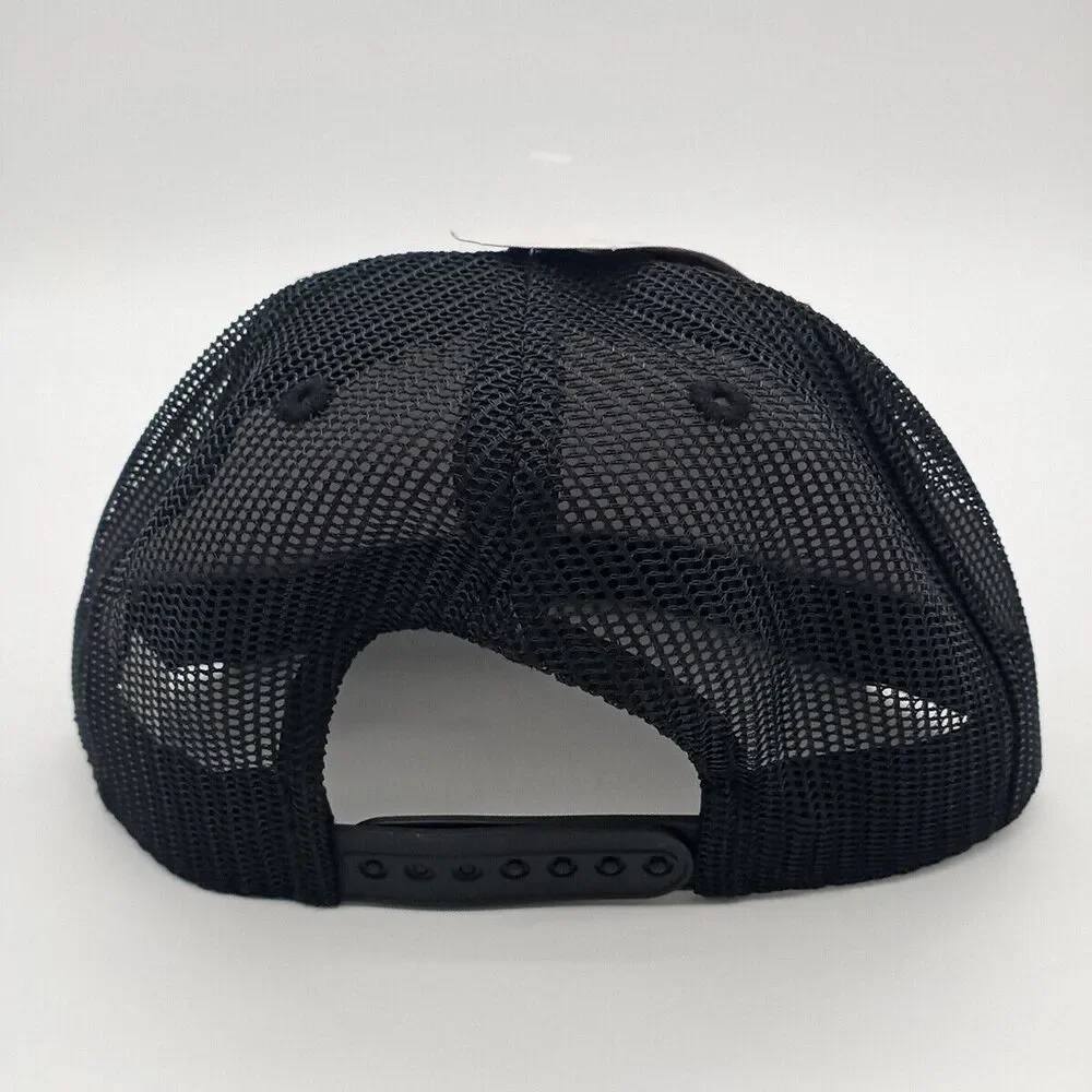Nintendo Super Mario Bros Youth Sized Adjustable Snapback Hat Cap Black Youth OS